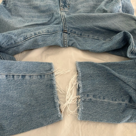 Madewell The Curvy Perfect Vintage Jean Distressed Light Wash size 29 - Picture 8 of 12